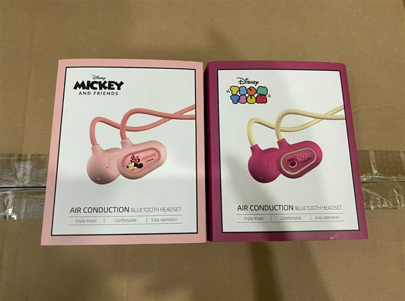 迪士尼传导蓝牙耳机8000个 全新原箱原件，一箱80个