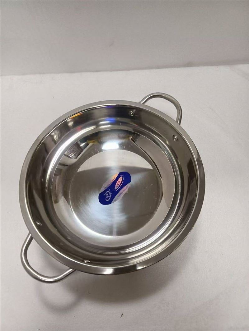 28无磁加厚清汤锅，特价供应