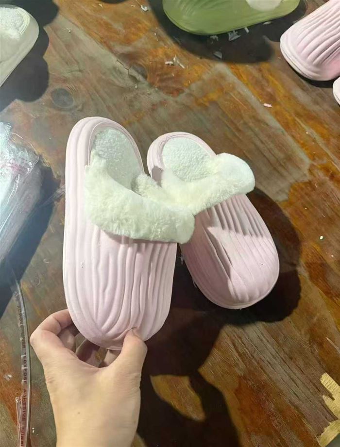 棉拖36-45码 Eva高弹 不可拆卸 无味防滑100双一包 