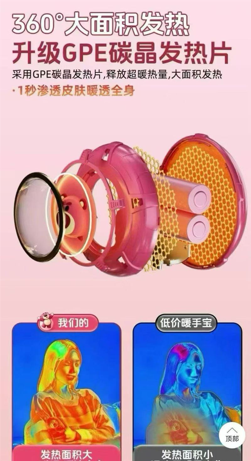 应季产品，品牌迪士尼2000毫安暖手宝 3000pcs。正品带防伪码