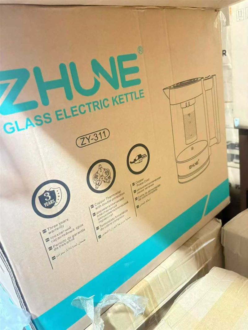 220v，高硼玻璃电水壶， 带304不锈钢滤网， 欧规， 480台， 低价！ 电话微信同号15515665791 主做全品类五金百货，小电器，更多商品，欢迎国内外友人，前来加微咨询洽谈合作。