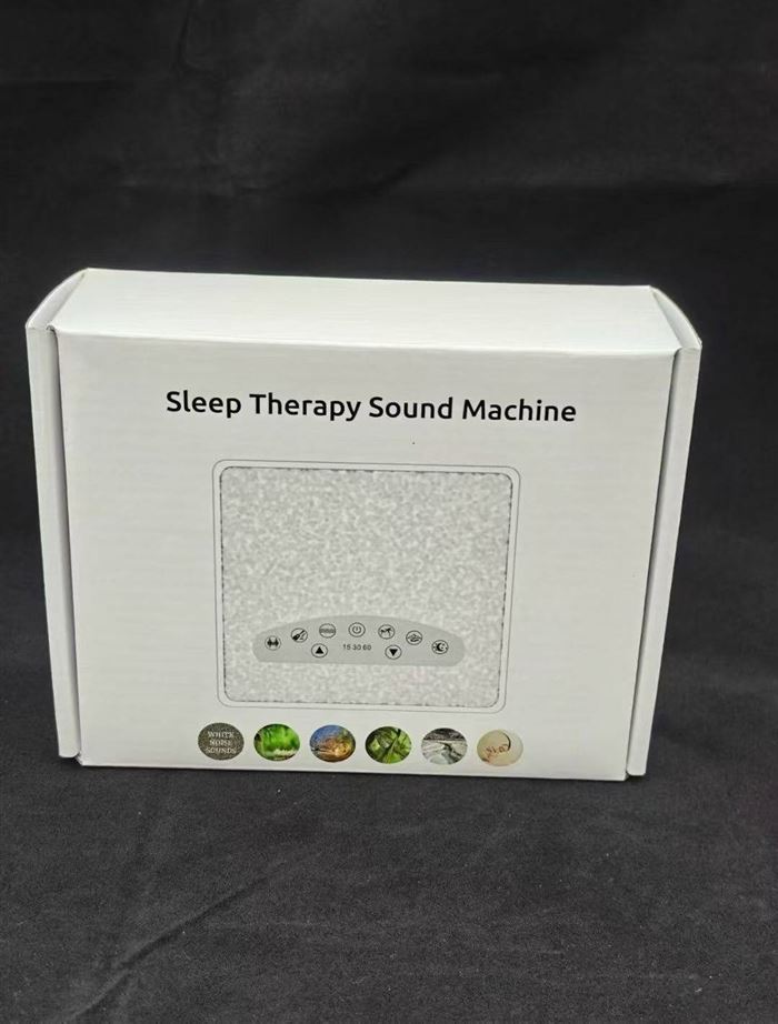 出口欧美白噪音助眠仪、舒缓声音老人小孩助眠神器。六种声音，30分钟/60分钟/90分钟，三种定时模式。配有充电器和线。全新原箱，40台一箱，到货2000台[握手]合适的私聊