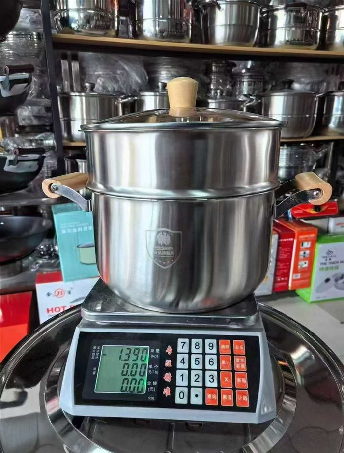 24cm木柄汤蒸锅，特价28💰