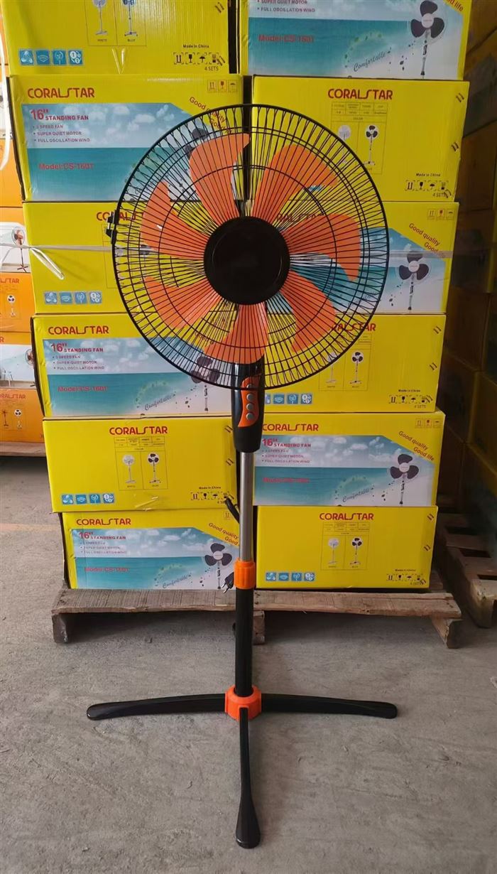 220v出口外贸十字架风扇， 欧规，两圆插头， 7叶大风， ​数量7400台 处理