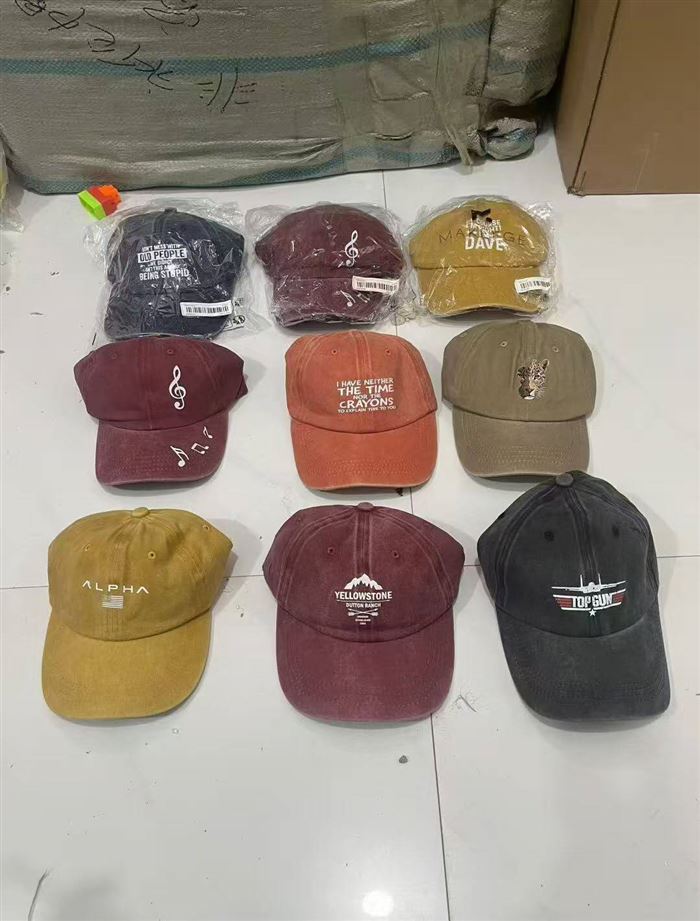 水洗棒球帽，数量30000个