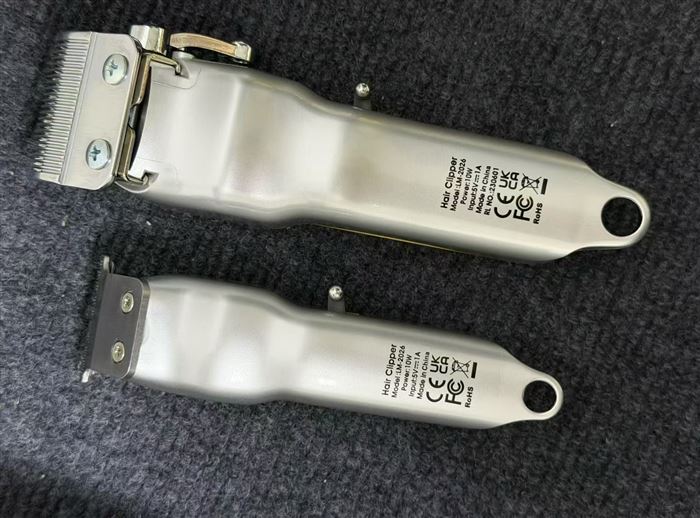 理发器套装，一盒2套，套装，金色，银色，2000pcs，带数显，合金款式