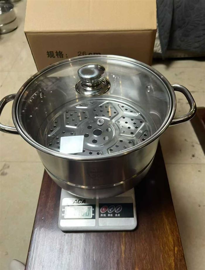 26公分蒸锅500套左右， 独立包装，26元一套！ 分货100套起批！ 