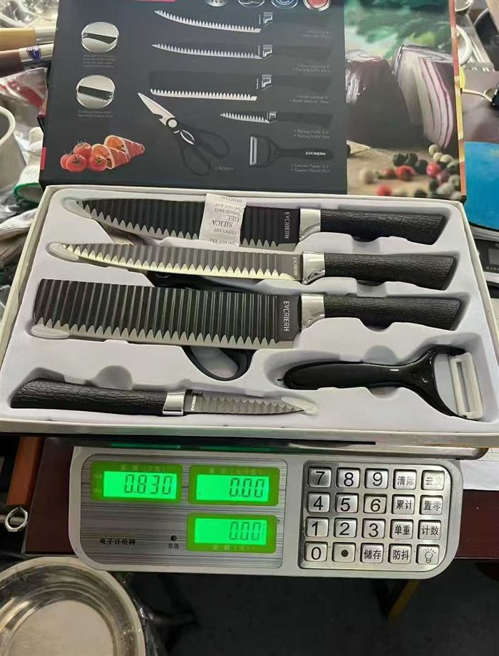 出口高端6件套套刀、原件尾货处理几百套