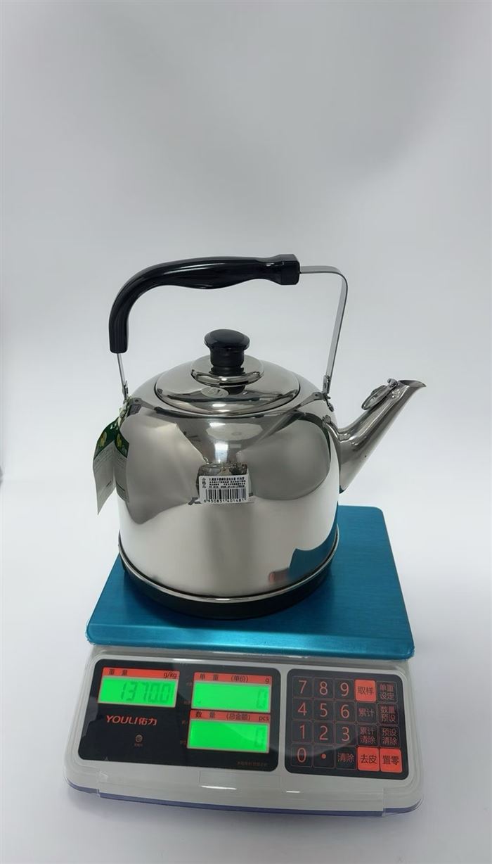 5 L无磁品牌电水壶，一件12个X 60件