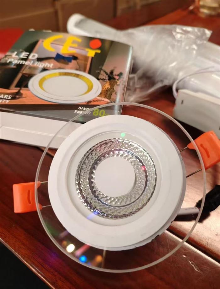 2.5寸 LED双色6wCOB筒灯，现货原件 1500个特价处理