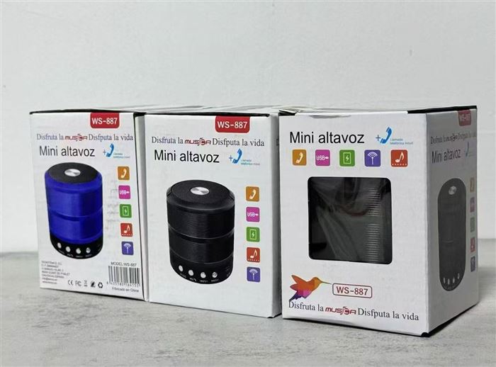 蓝牙音响小钢炮到货 2000 个 全新原箱 一箱 100 个