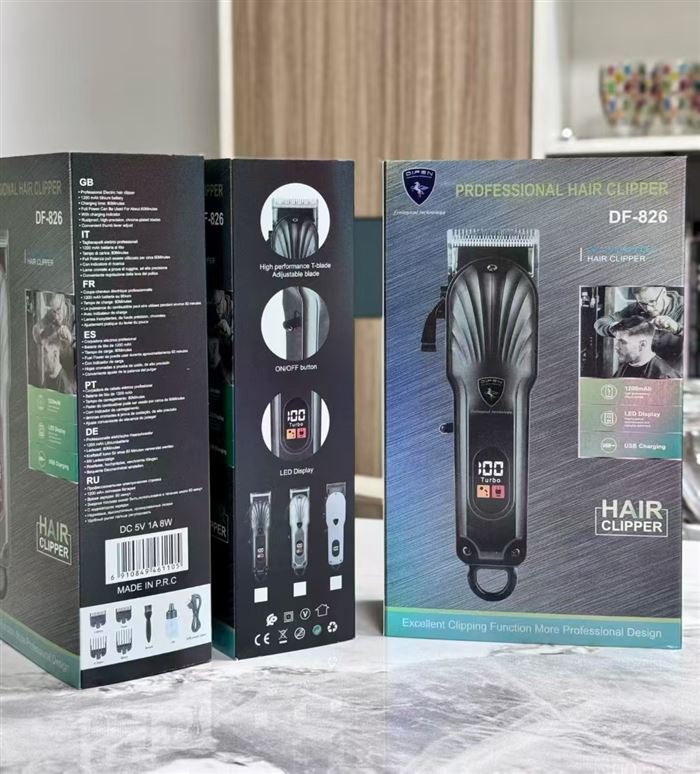 高端电动理发器套装， 带数显，4800套，一箱 48 套