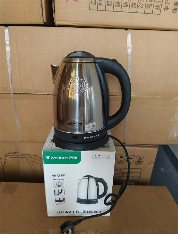 国标正品1.8升万宝水壶 304材质内缸盖 现货720pcs