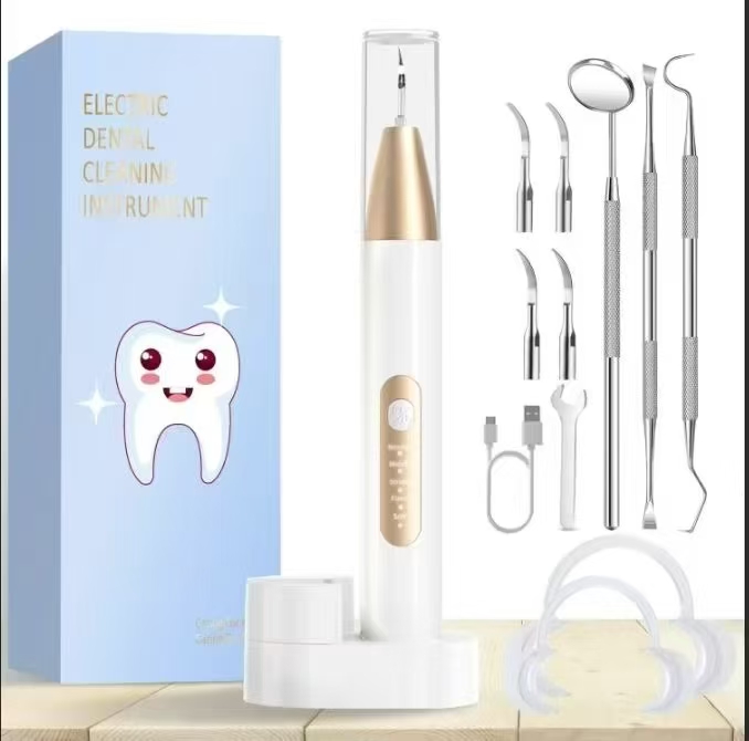 超声波智能感应洁牙器，8件套，400多套，价格便宜清仓处理。 对口的联系