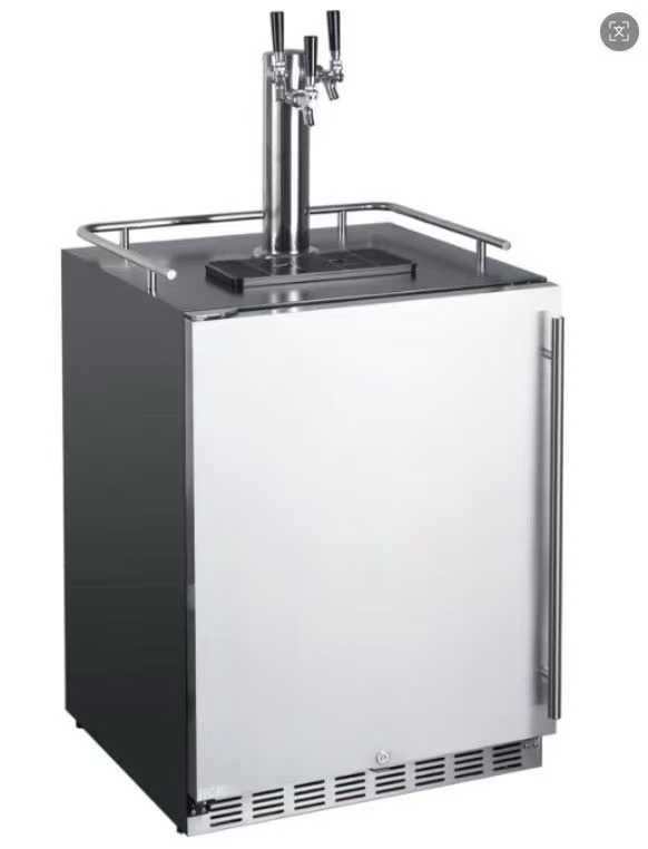 120v双头精酿扎啤机商用制冷设备，原单出口美国，150台（40HQ）库存， 低价清仓处理