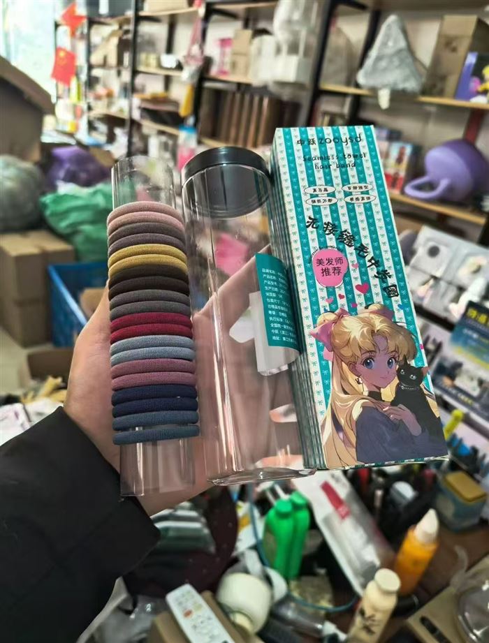 毛巾发圈 ​纸盒加筒双包装