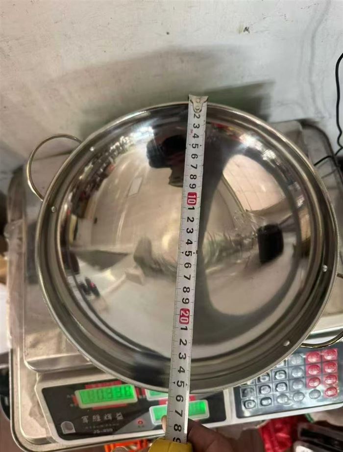 24、26 cm加厚酒吧鼎处理。