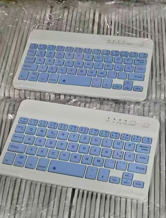 无线蓝牙键盘，充电款，支持ipad，手机，笔记本，数量1500pcs