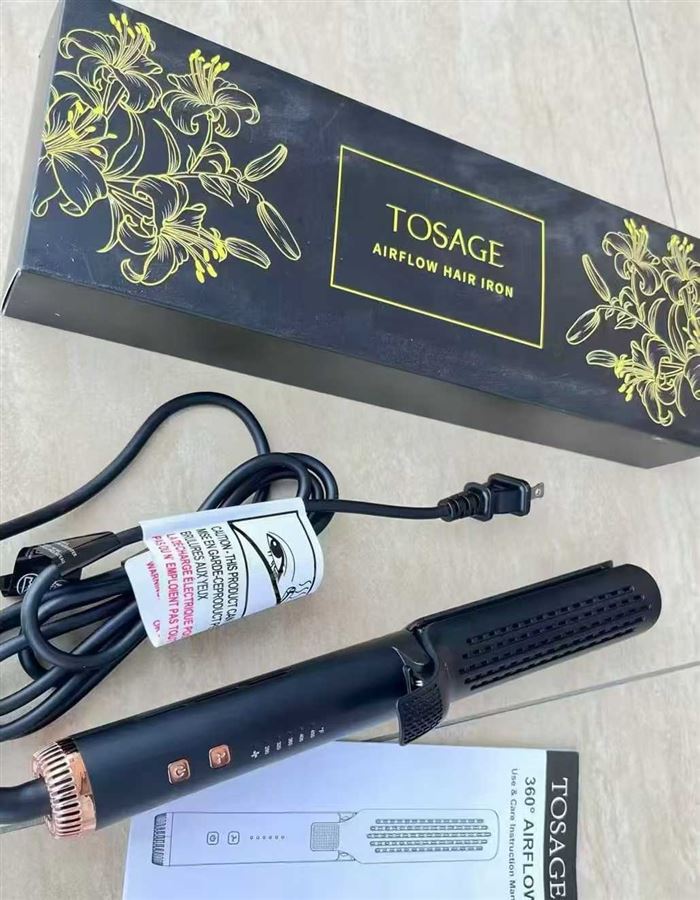 出口外贸三合一多功能电热美发棒， 220v~110v宽电压， 全世界通用！ 纯铜线，质量非常好， 广东深圳大工厂生产 680个 低价！