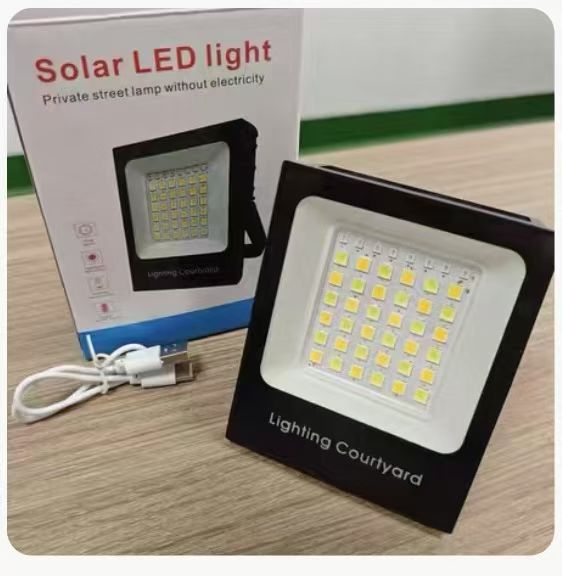 便携户外太阳能投光灯 露营庭院充电应急小夜灯，上万个，原件处理