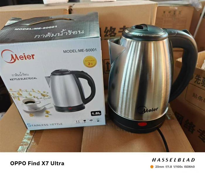 出口2升带内钢盖不锈钢水壶4800个