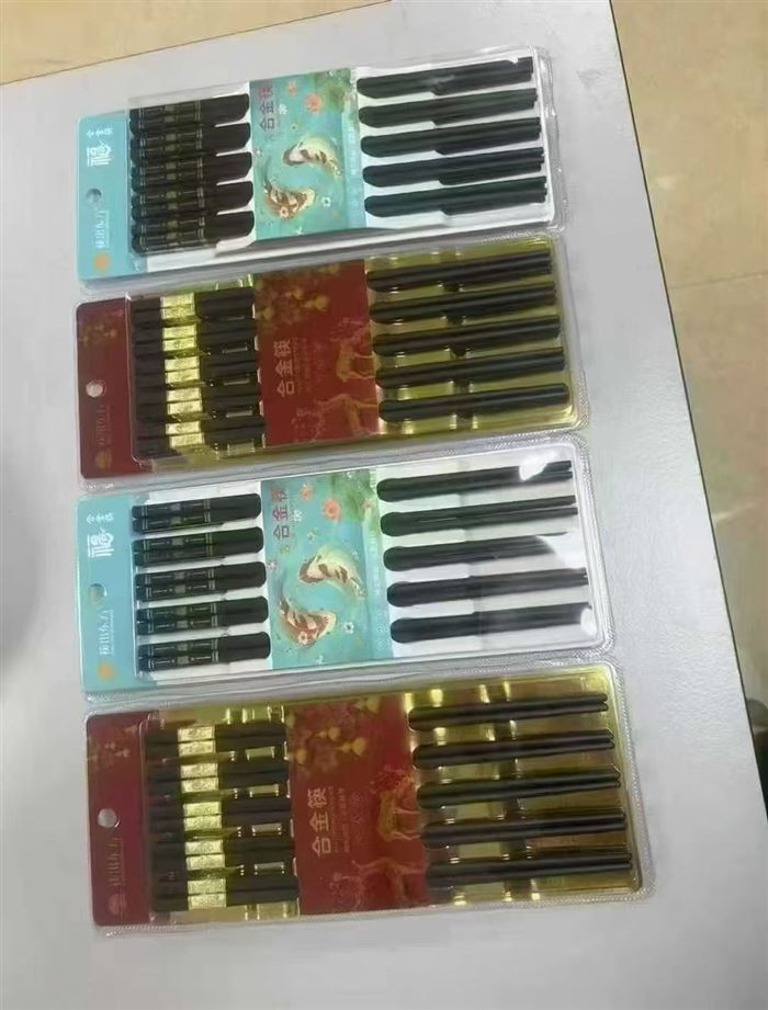 合金筷180件，每件100盒， 5元、6元爆款🔥