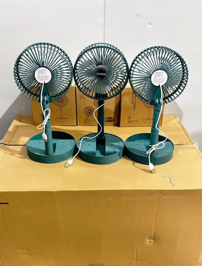 USB直插折叠风扇600台,原箱库存处理