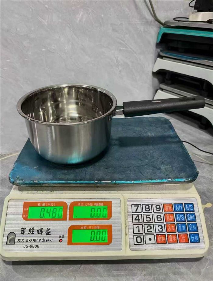 18公分无磁奶锅处理500个，💰9元