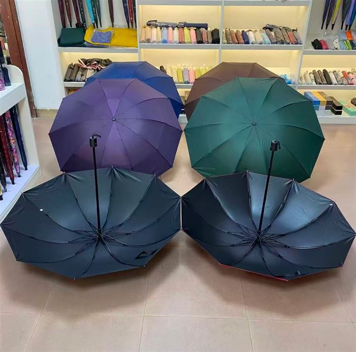 十骨雨伞纯色 混色装 低价出