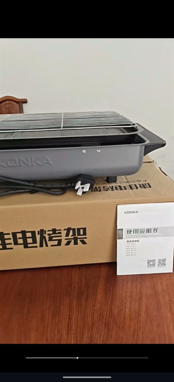 康佳多功能烤炉，带烤网烤盘2个配置 ​产品做工非常好，不是礼品货