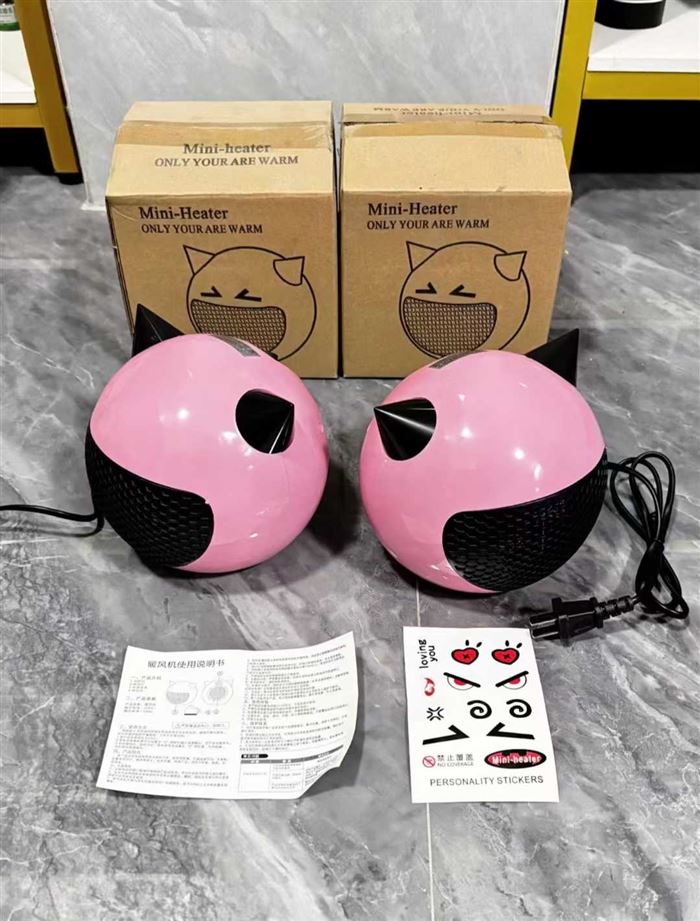 亏本处理一批:220v小恶魔暖风机300台,精品尾货,原箱处理🉐¥几块钱