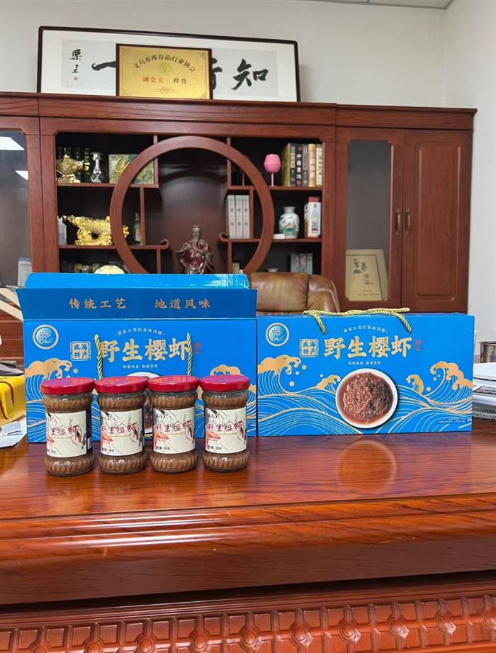 礼盒虾酱到货4000箱，山东特产，一箱4瓶，配料表干净，最新日期，口感特别好，只要几块钱一箱