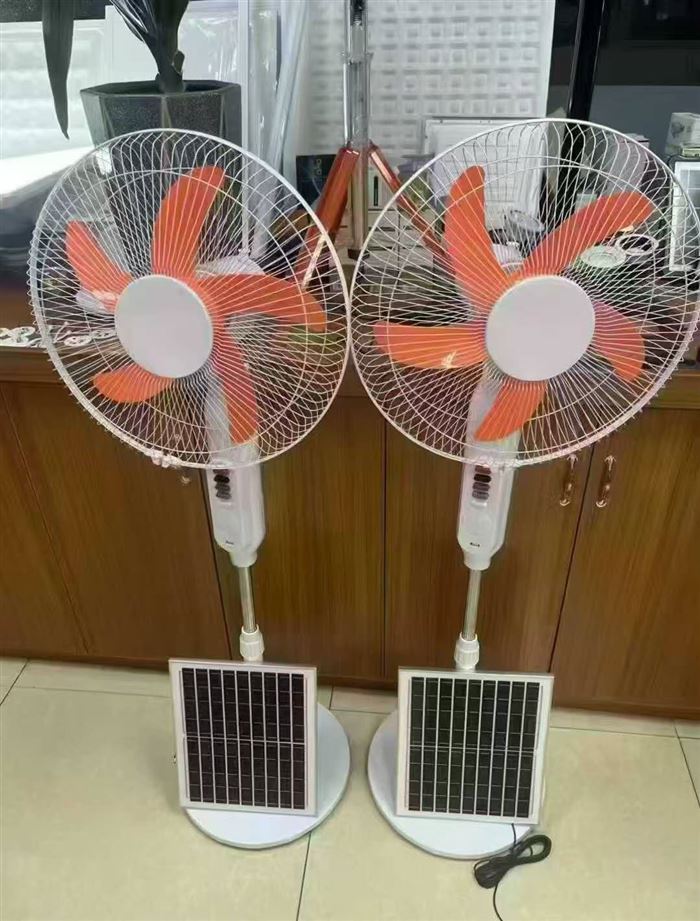太阳能风扇 落地风扇，大量库存现货