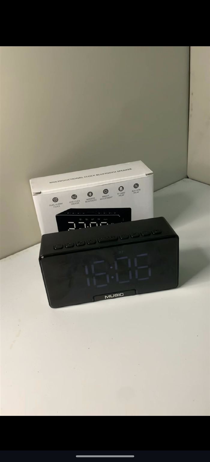 时间闹钟蓝牙音响2200个 ​手机支架功能 定时闹钟 ​1200mah 电池