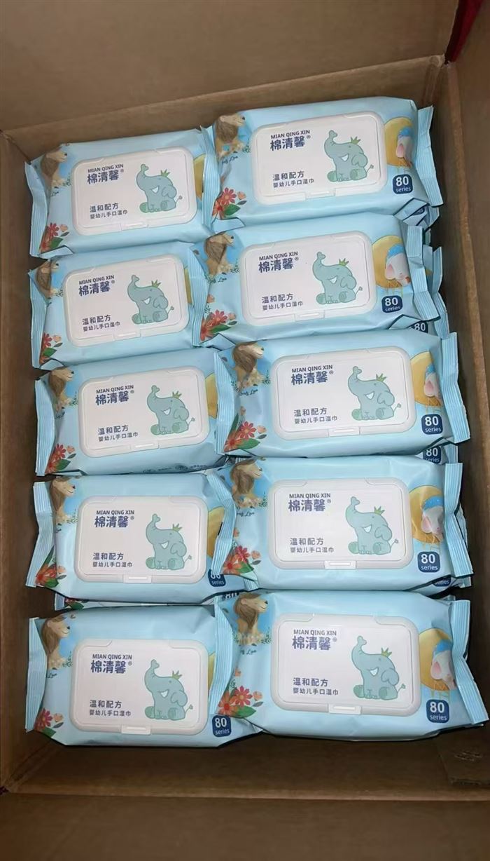 湿巾50万包，原箱原件新日期。处理只要0.85一包。支持分货。