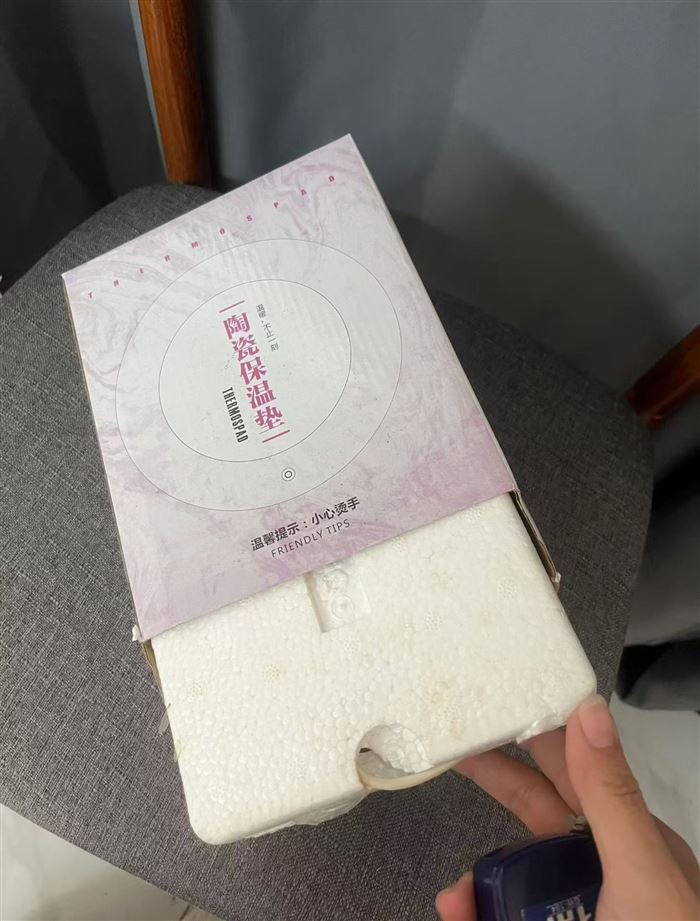 陶瓷，暖暖杯垫处理一千多个