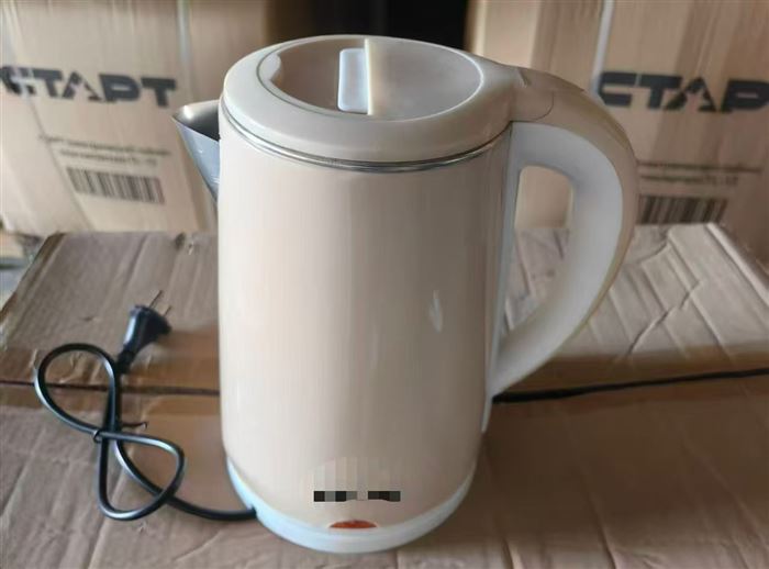 220v外贸电水壶， 2升， 欧规，包胶防烫 水开自动断电， 1600个， 1x元 低价处理