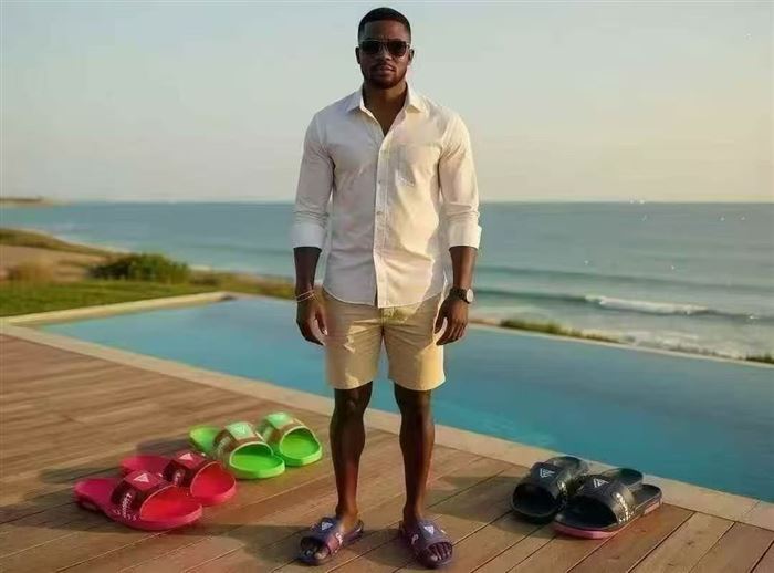 EVA 高弹整单踩订休闲一字拖男鞋 41 - 45……7200 PRS