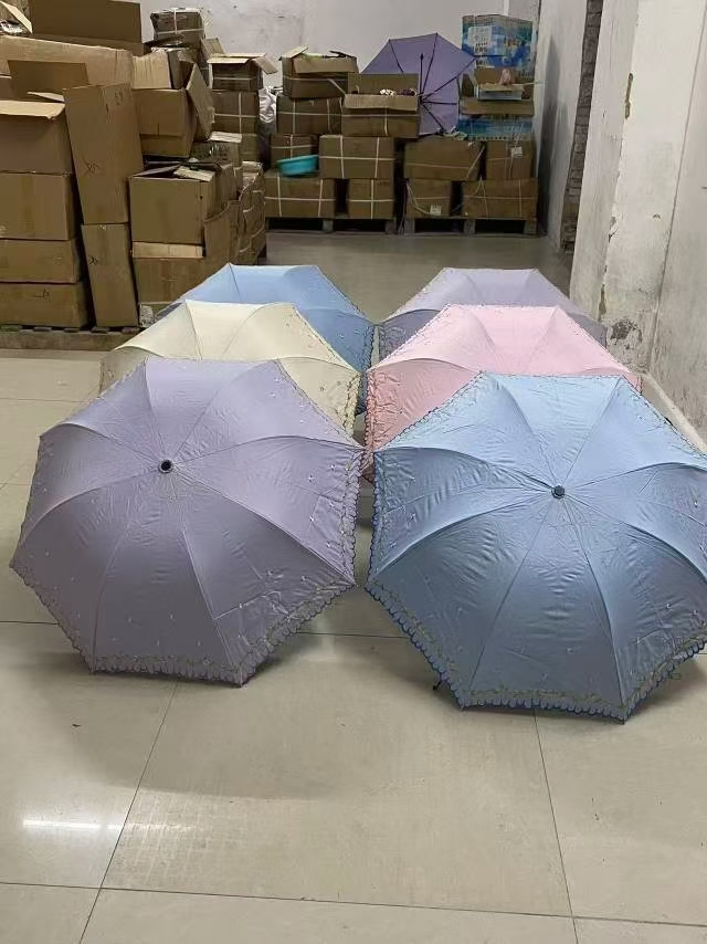 重工刺绣高质量雨伞，颜值与质量并存