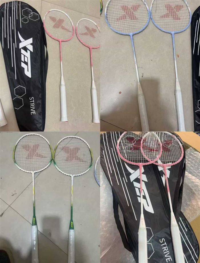 特步正品羽毛球拍，有2000套