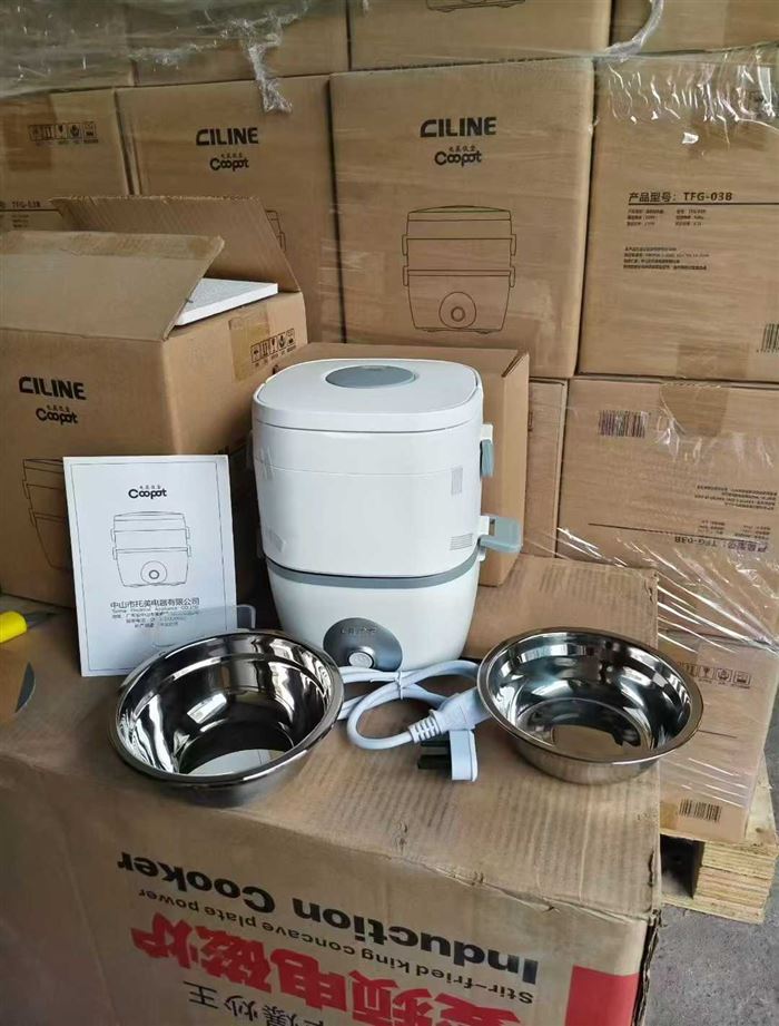 品牌托美电热饭盒140台，双层，材料做工非常好，不锈钢非常厚，30元钱一台