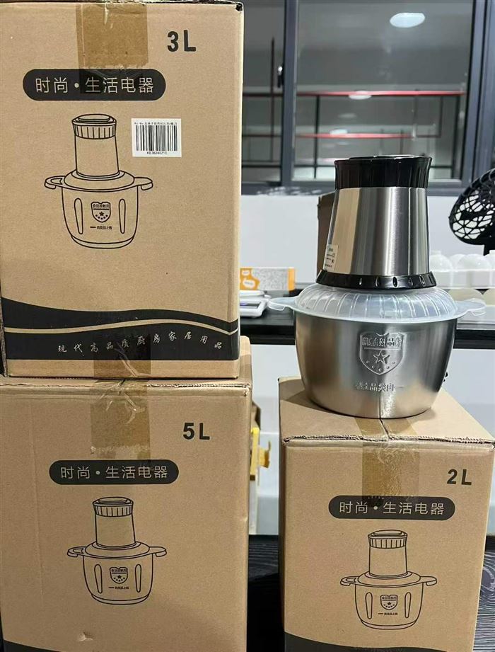 品牌绞肉机 2L、3L、5L到货，都有几千台