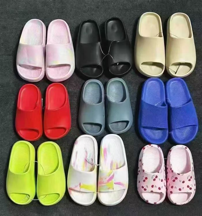 杂款厚底踩屎感一字拖童鞋 24 - 35……30000 pcs 2.X一双