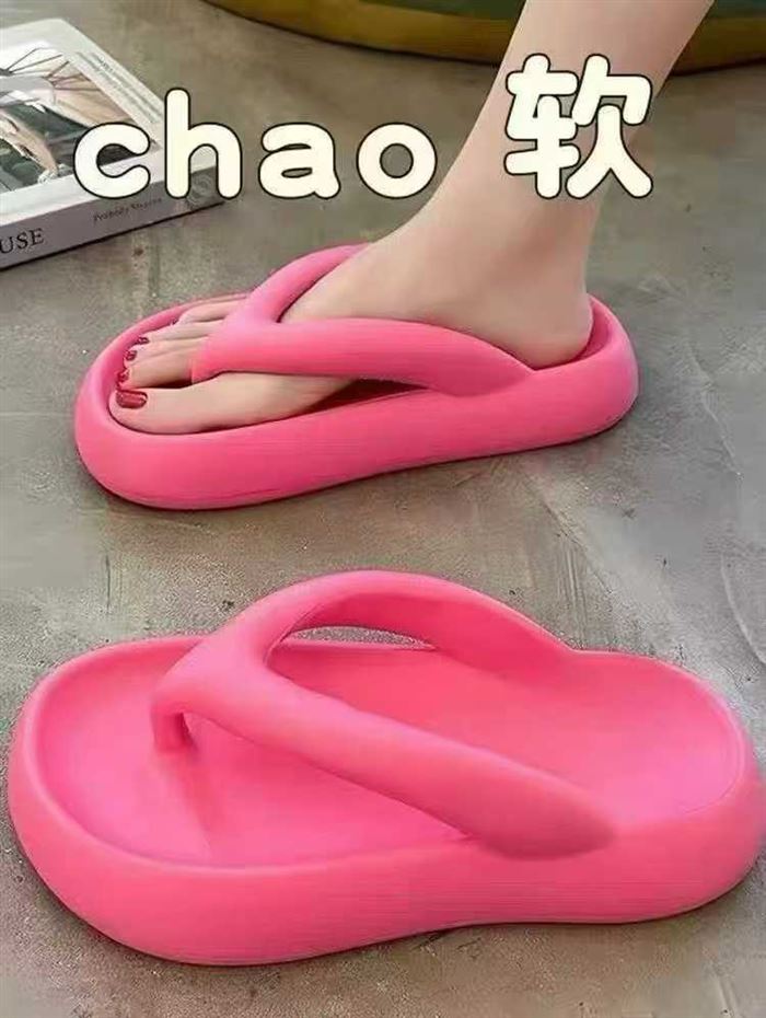 3000双 一等品 厚底女款人字拖 36-40码一件100双