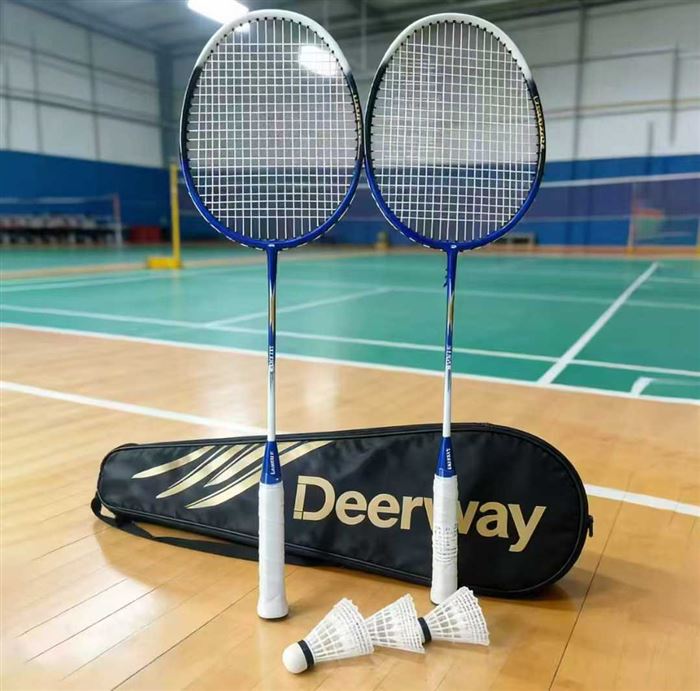 正品德尔惠一体羽毛球拍 现货处理，品质杠杠滴