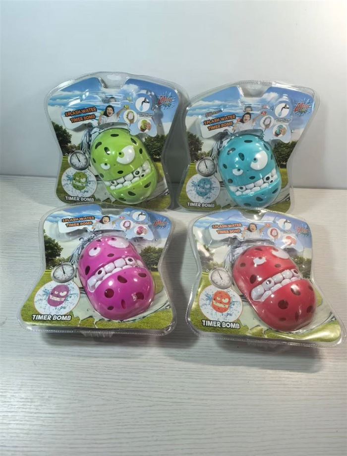 夏季爆款 儿童水花定时炸弹玩具 ​定时水炸弹 ​26000箱左右 每箱12个 四色混装，原箱， 清货💰1.x元