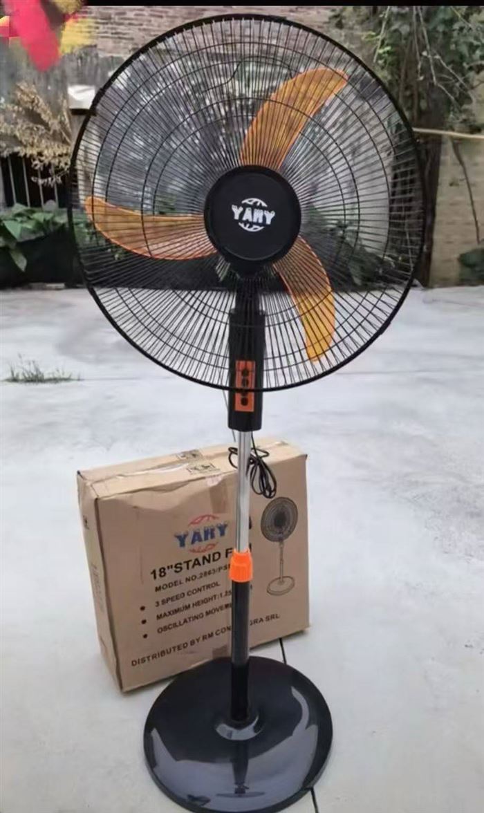 110v出口外贸，18寸落地风扇， 重底铁杆金属网罩680台