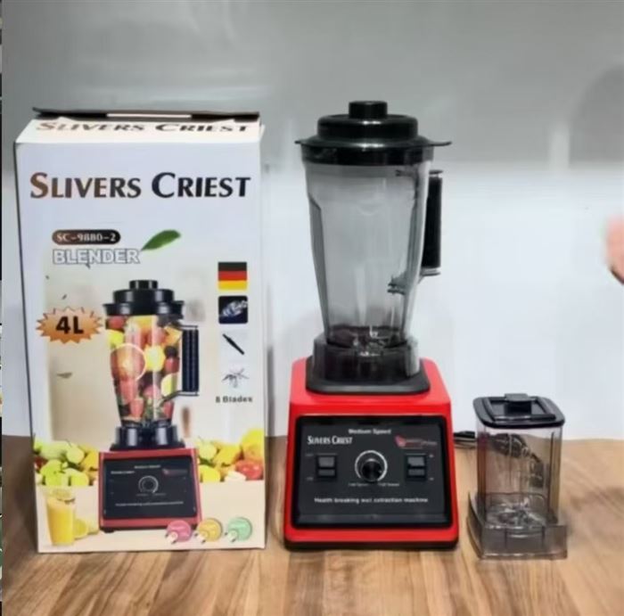 4升超大商用外贸破壁机， 双杯， 220v欧规 120台， 处理