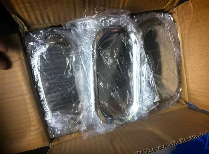 无磁的椭圆托盘六吨处理！原箱原件。每件300个