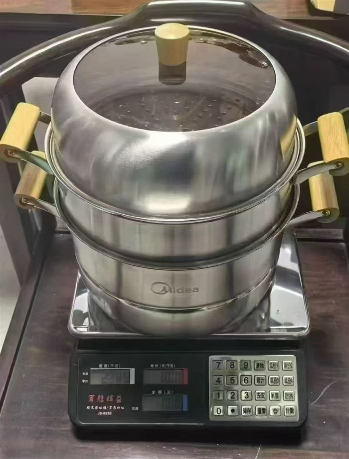 库存 正品美的品牌30公分三层蒸锅最后21件，原箱原件，一件8个装！特价54💰